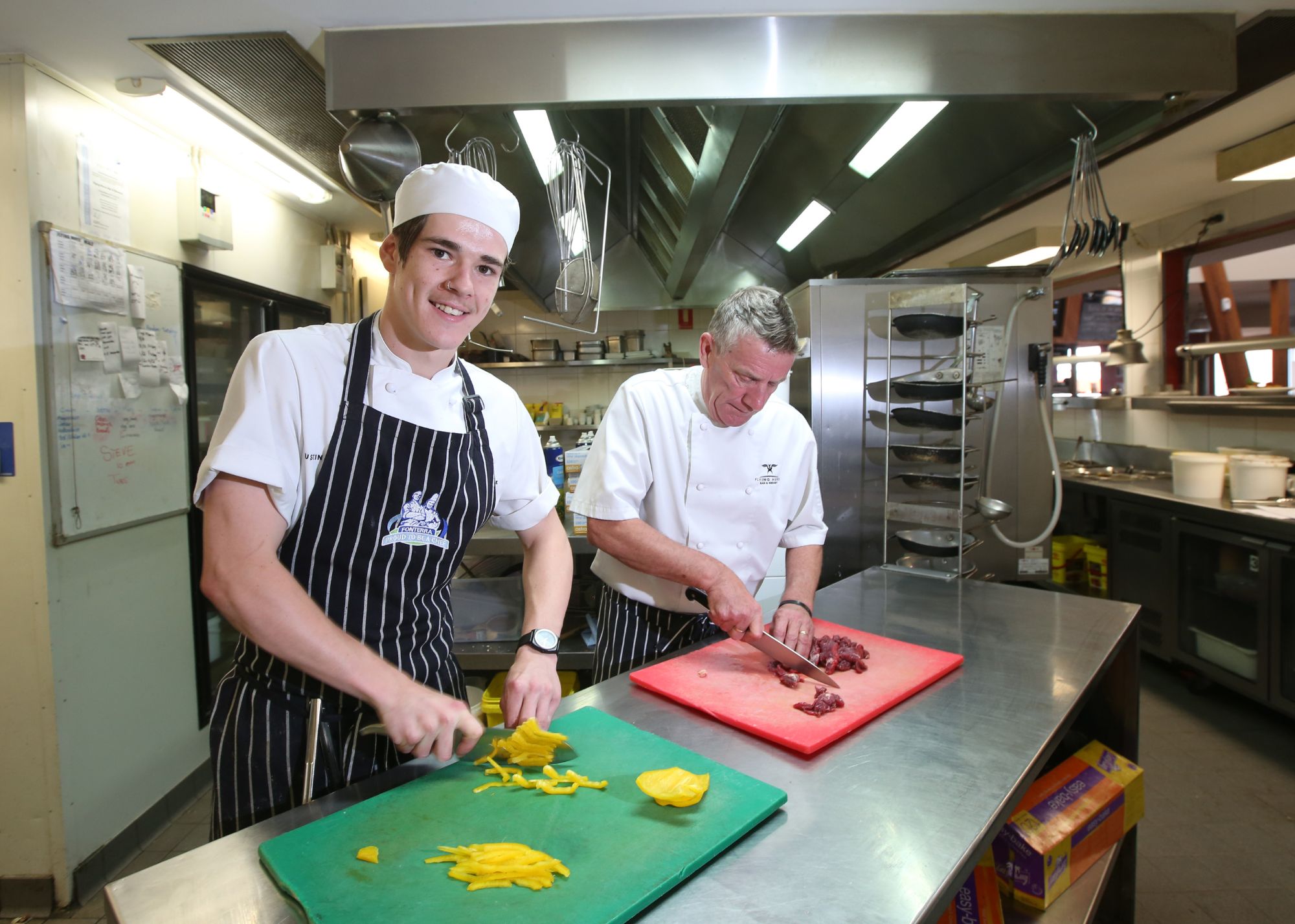 on the job apprenticeship training knife skills